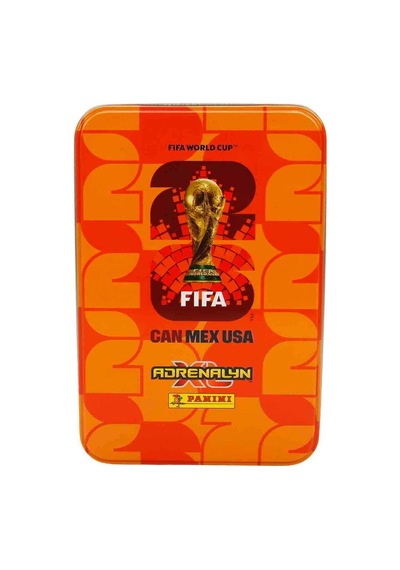 Panini Fıfa World Cup 2026 Adrenalyn Xl Trading Card Metal Kutu Turuncu Özel Koleksiyon Seti