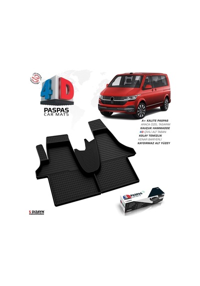 Vw Transporter T6.1 4d Havuzlu Paspas 2019-2025 A+kalite