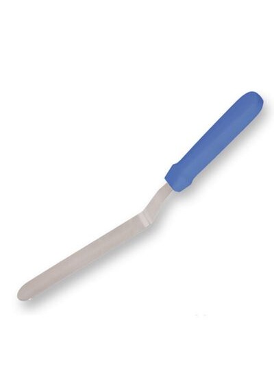 Epinox Profesyonel Paslanmaz Çelik Kaliteli Pasta Spatulası Belli 30 Cm Ppbm-30 Mavi