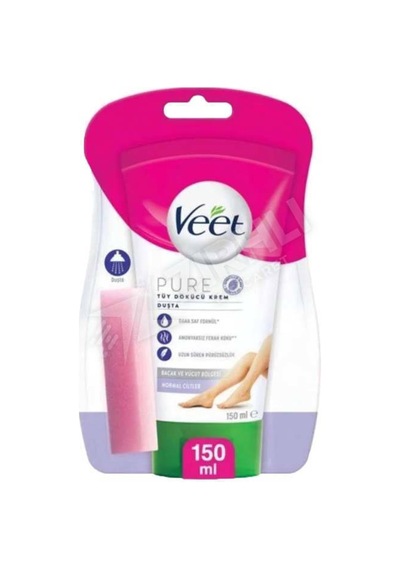 3 Adet Veet Shower Pure Tüy Dökücü Hassas Krem 150 Ml