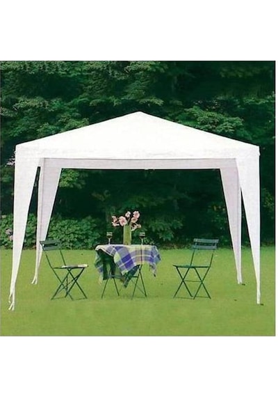 Gazebo Çardak Bahçe Kamelyası Gölgelik 3 X 3 X 2.4 Metre Tente