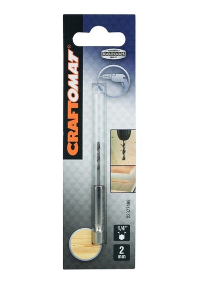 Craftomat Hexyılan Ahşap Matkap Ucu 2 Mm 1/4