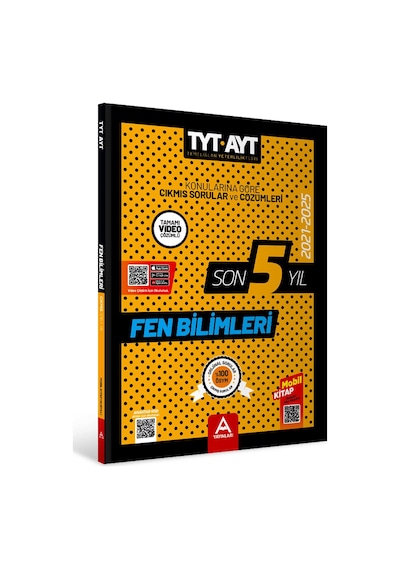 Son 5 Yıl Ayt-tyt Fen Bilimleri Çıkmış Sorular 2021-2025