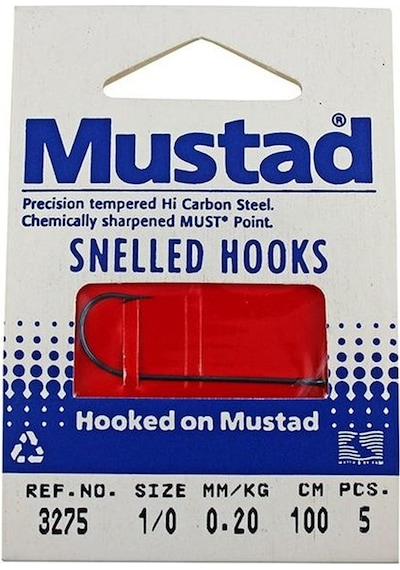 Mustad 3275 100 Cm 0,20 Mm No:1/0 5 Li Paket