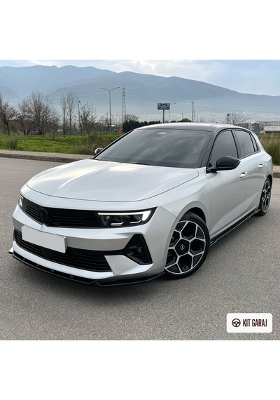 Opel Astra L Plastik On Lip - Piano Black Boyali