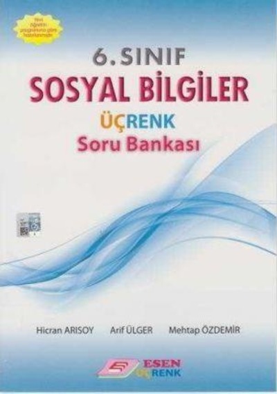 6.Sınıf Sosyal Bilgiler Soru Bankası - Esen Üçrenk  Yayınları