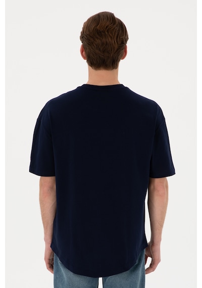 U.S. Polo Assn. Erkek Long Fit Bisiklet Yaka Lacivert Basic Tişört 50305988-VR033 U.S. Polo Assn. Erkek Long Fit Bisiklet Yaka Lacivert Basic Tişört 50305988-VR033