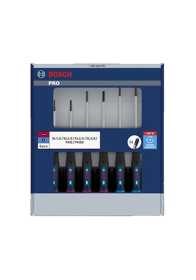 Bosch Tornavida Seti 6 Parça