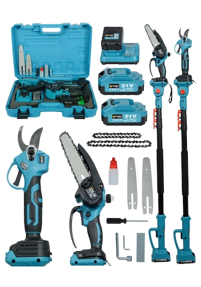 2'li Set Motor 948 Vf 20 Ah Şarjlı Dal Kesme Ve Budama Makinası
