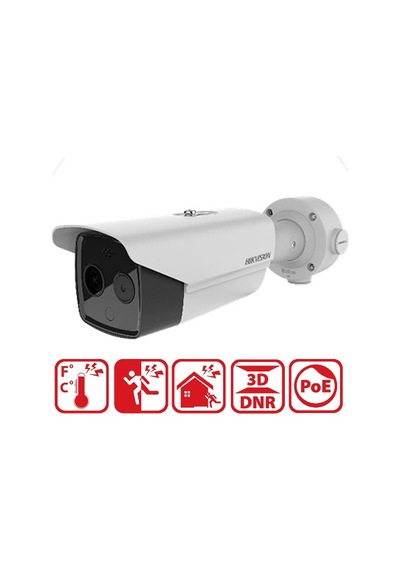 Hıkvısıon Ds-2td2617-3/qa Termal Ip Bullet Kamera Alev Algılama Kamerası