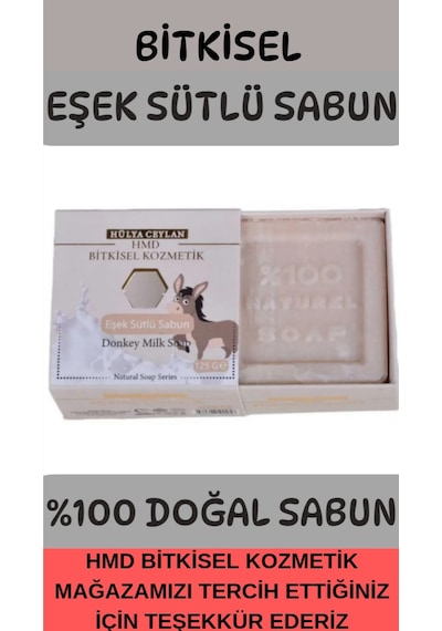 Hmd Bitkisel Kozmetik Aktif Karbon + Eşek Sütlü Sabun 2 x 125 G