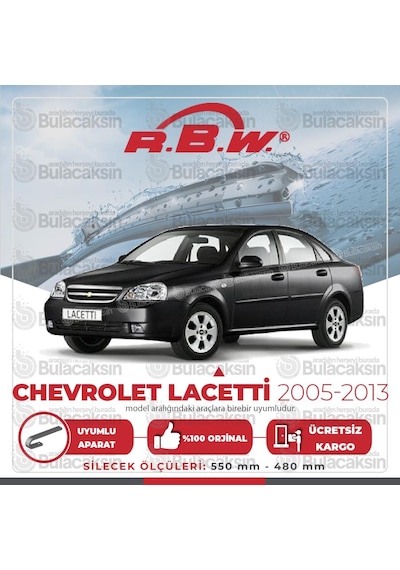 Chevrolet Lacetti Muz Silecek Takımı (2005-2013) RBW