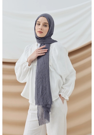 Deserto Fashion Bambu Şal Düz Renk-3565 Çok Renkli