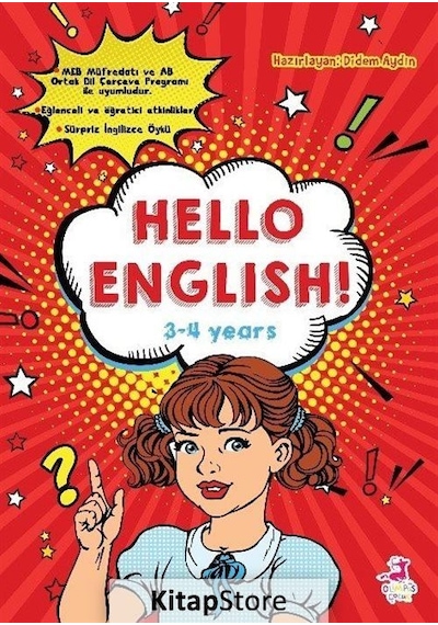 Hello English! 3 - 4 Years - Didem Aydın - Olimpos Çocuk