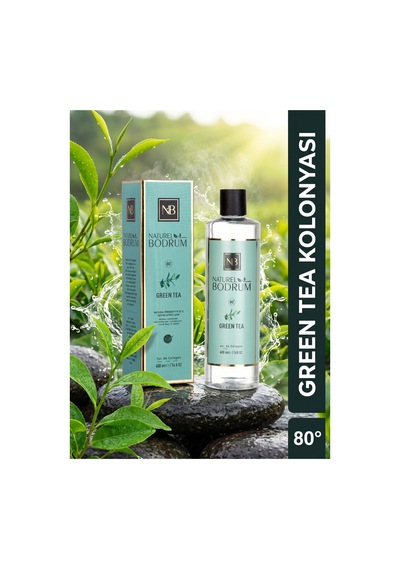 Green Tea Green Tea Kolonyası 400 Ml Dökmeli Green Tea Aile Boy %80 Alkollü