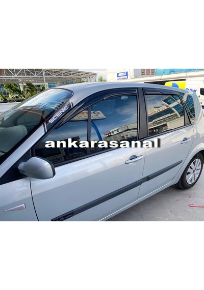 Renault Scenic 2 Mügen Cam Rüzgarlığı 2004-2009 Arası 4 Lü Takım N11.33554