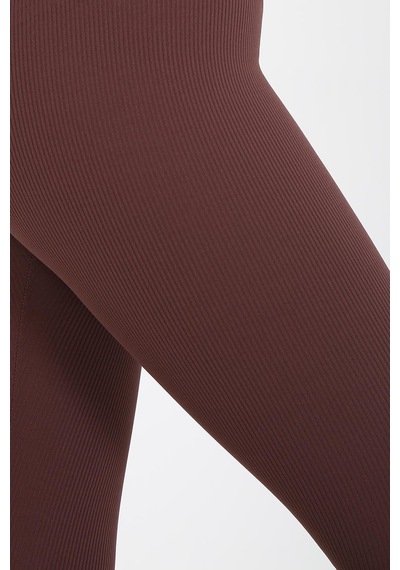 Aurafit Art-4102 Yüksek Bel Fitilli Toparlayıcı İnterlok Beli Kalın Lastikli Kadın Örme Tayt Kahverengi Aurafit Art-4102 Yüksek Bel Fitilli Toparlayıcı İnterlok Beli Kalın Lastikli Kadın Örme Tayt Kahverengi