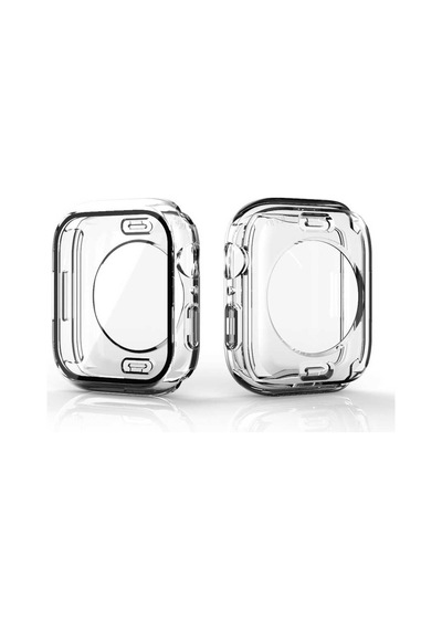 Watch 7 41mm 360 Derece Korumalı Kasa Ve Ekran Koruyucu Mkst Watch Gard 12 - Renksiz