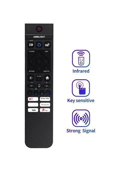 Crackedice Philips Tv İçin Uzaktan Kumanda 398gm10bephnd000cr Uzaktan Kumanda