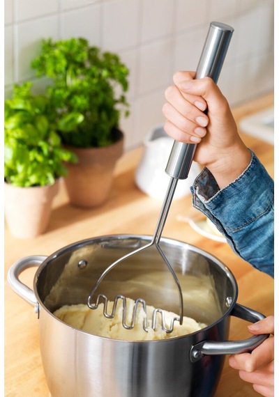 Patates Ezici, Paslanmaz Çelik, 39 Cm