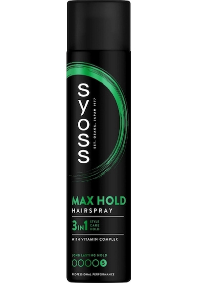 Syoss Max Hold Mega Güçlü Tutuş Saç Spreyi 400 ML