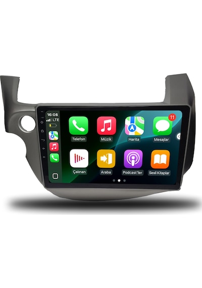Carplayer Honda Jazz 2009-2012 Uyumlu Android Multimedya 6gb Ram 64gb Hafıza