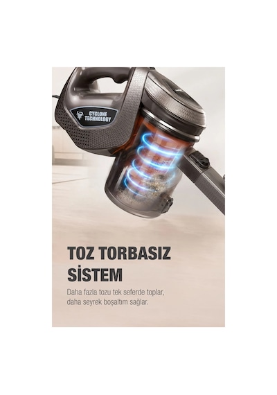 Fantom Provac P 5000 Cyclone Dikey Süpürge