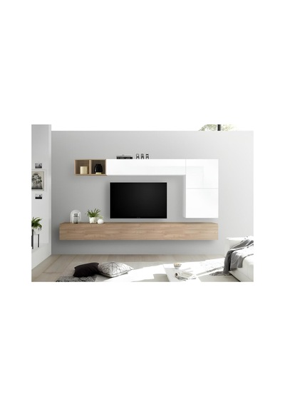 Oddo Life Tv Ünitesi Meşe - Beyaz