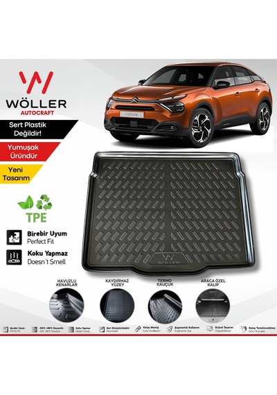 Citroen C4 Bagaj Havuzu 2021 Sonrası 3d Ultraflex Esnek