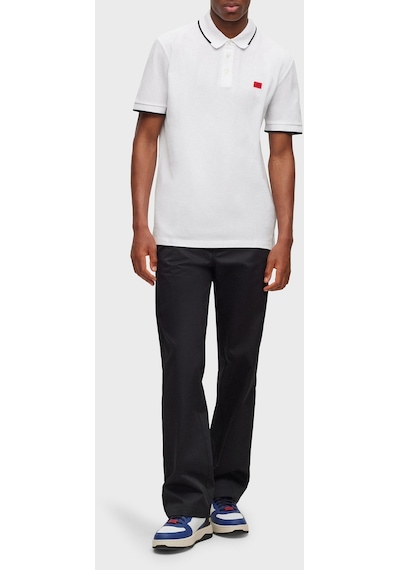 Hugo Erkek Polo Yaka T Shirt 50490775 120 Beyaz
