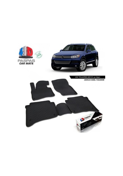 Refref Vw Touareg 4d Havuzlu Paspas Kauçuk 2010+ 4ds-82716