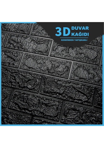 1 M2 Kendinden Yapışkanlı Mutfak Fayans Duvar Kağıdı Paneli 3D