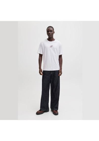Jack & Jones Graphic Erkek Beyaz Tişört 12268415-w Beyaz