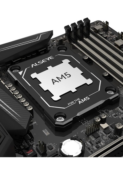 Am5 Güçlendirme Kiti İçin Cpu Kontak Çerçevesi, Amd Am5 Cpu İçin Bükülme Önleyici Toka Siyah