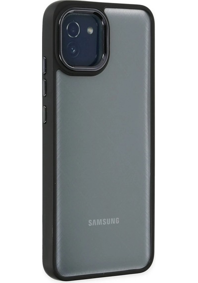 Gld-spt- Newface Samsung Uyumlu Galaxy A03 Kılıf Dora Kapak - Siyah