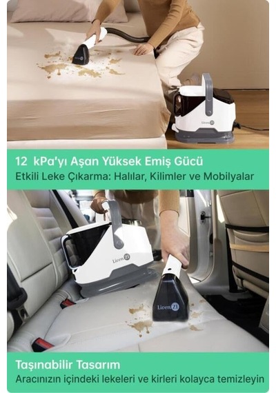 Jjb-737-ıı Koltuk Halı Yıkama Ve Leke Çıkartma Makinesi-beyaz