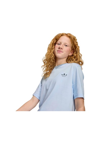 Kc9540-c Adidas Tee Çocuk T-shirt Mavi Kc9540-c