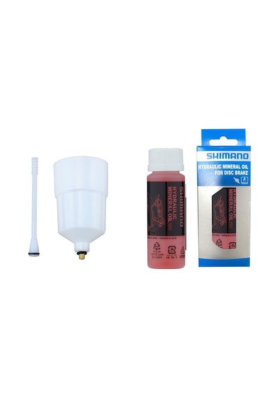 Shimano Hidrolik Mineral Yağ Seti İmpact Hunili 100ml Beyaz