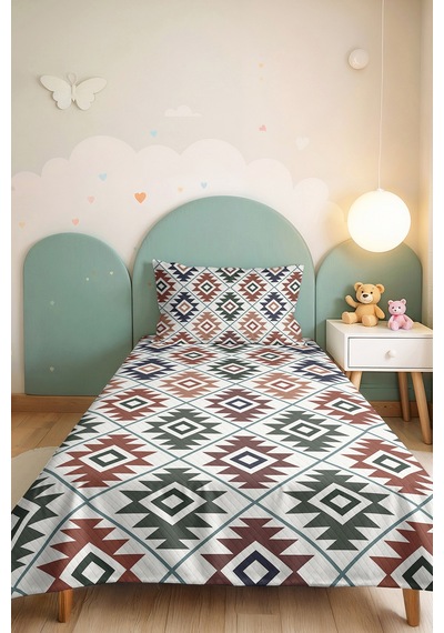 Bohem Geometrik Yeşil Genç Odası Tek Kişilik Pike Takımı - Kiremit 160x220 Cm Kapitone Yatak Örtüsü Mercansı Meltem Fısıltısı Bohem Geometrik Yeşil Genç Odası Tek Kişilik Pike Takımı - Kiremit 160x220 Cm Kapitone Yatak Örtüsü Mercansı Meltem Fısıltısı