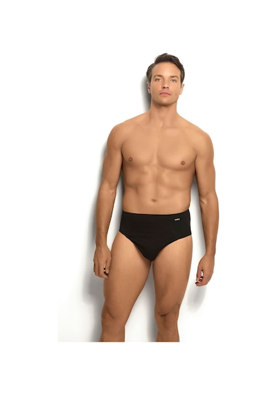 Jiber Erkek Siyah Slip 3'lü Külot 259