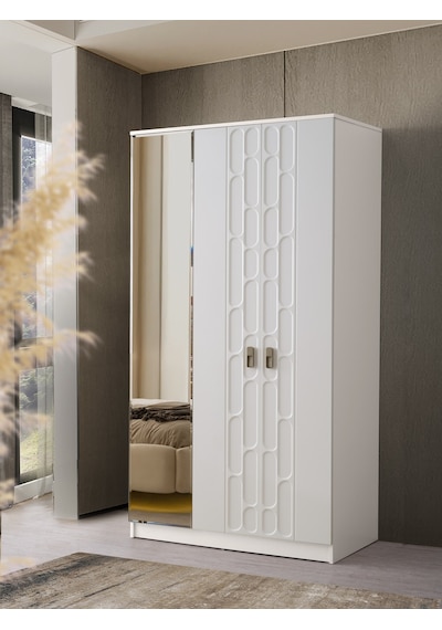 Sidney Mdf 3 Kapılı Dolap Aytaşı
