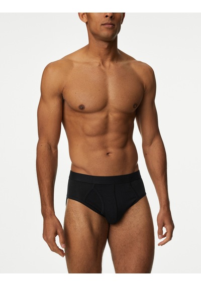 Marks & Spencer 5'li Cool & Fresh Brief Külot Seti T14006766s Siyah