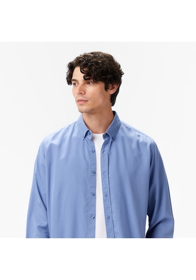 Nautica Erkek Mavi Classic Fit Gömlek Düz W57232t Mavi