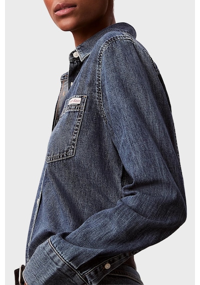 Calvin Klein Bayan Kot Gömlek Lv047e742g 3ua Lacivert Lacivert