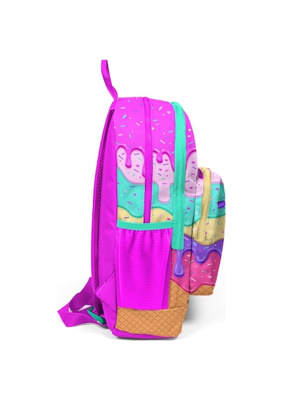 Coral High Kids Pembe Rengarenk Dondurma Desenli Okul Sırt Çantası 23731