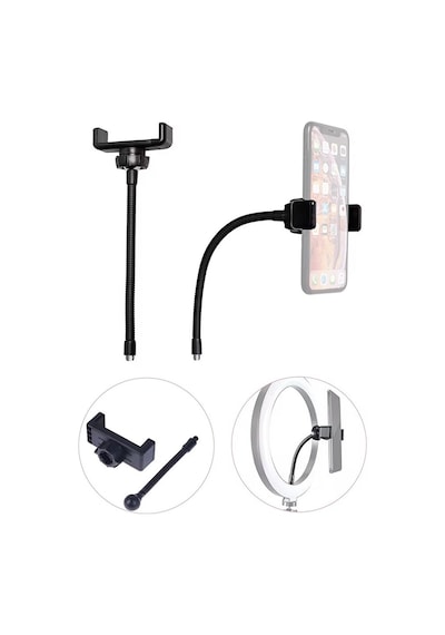 Vidalı 360 Rotation Akrobat Telefon Tutucu Ring Light İçin Yedek