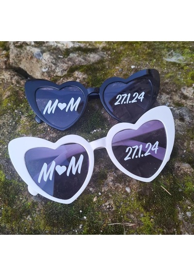 Gözlük Camı İçin Sticker Gelin Damat Gözlüğü Gözlük Sticker Gözlük Dahil Değildir