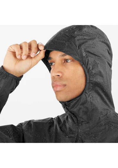 Salomon Bonatti Waterproof Erkek Siyah Koşu Ceketi Lc2134800 2800282