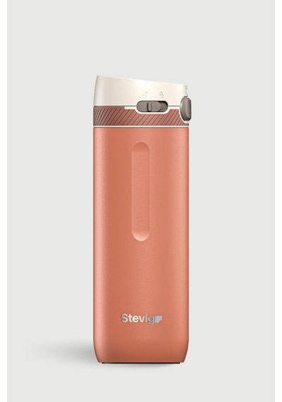 Stevig 4 Action Trigger-control Çelik Termos 500 Ml Coral Rose St-231 Gülkurusu