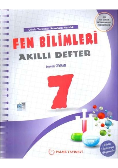 7 Sınıf Fen Bilimler Akıllı Defter Palme Yay